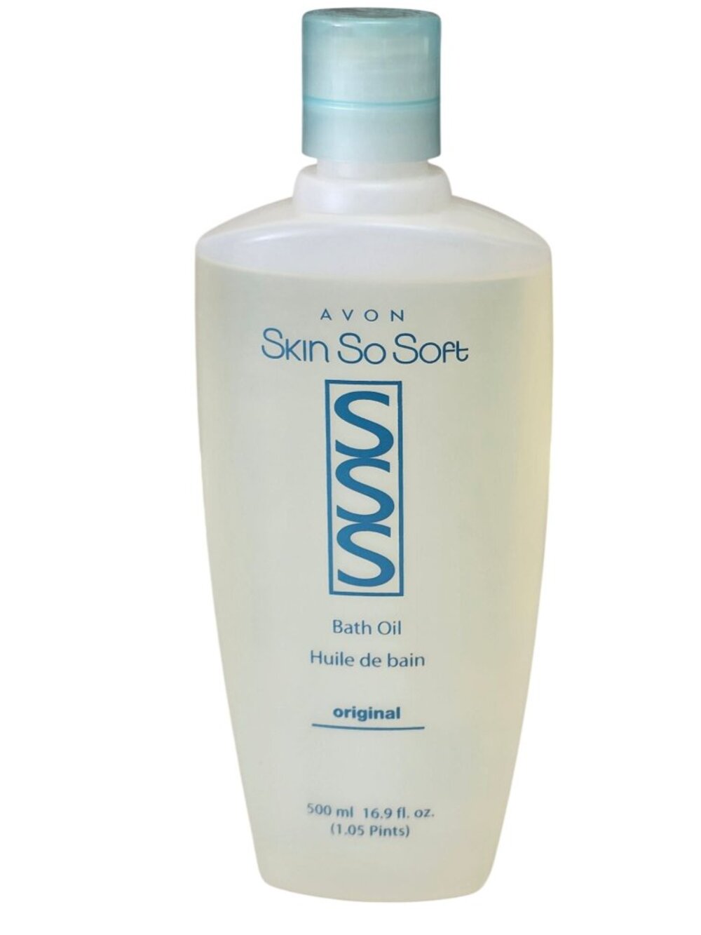 Vintage Avon Skin So Soft Original Bath Oil 500ml Hydrating Formula NOS Sealed